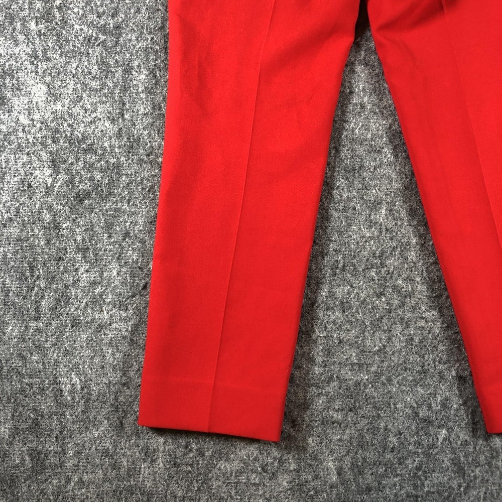 Banana Republic Avery Pants Womens Petite 0 Red Straight Leg Dress Work Stretch‎ - Picture 15 of 16